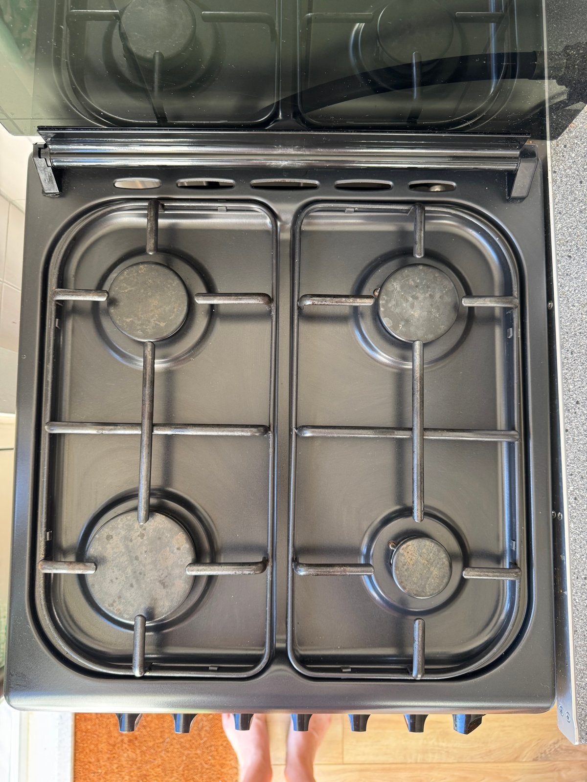 Wiggo Vrijstaand Gasfornuis met Oven, Ophalen, 60 cm of meer, Grill, 4 kookzones