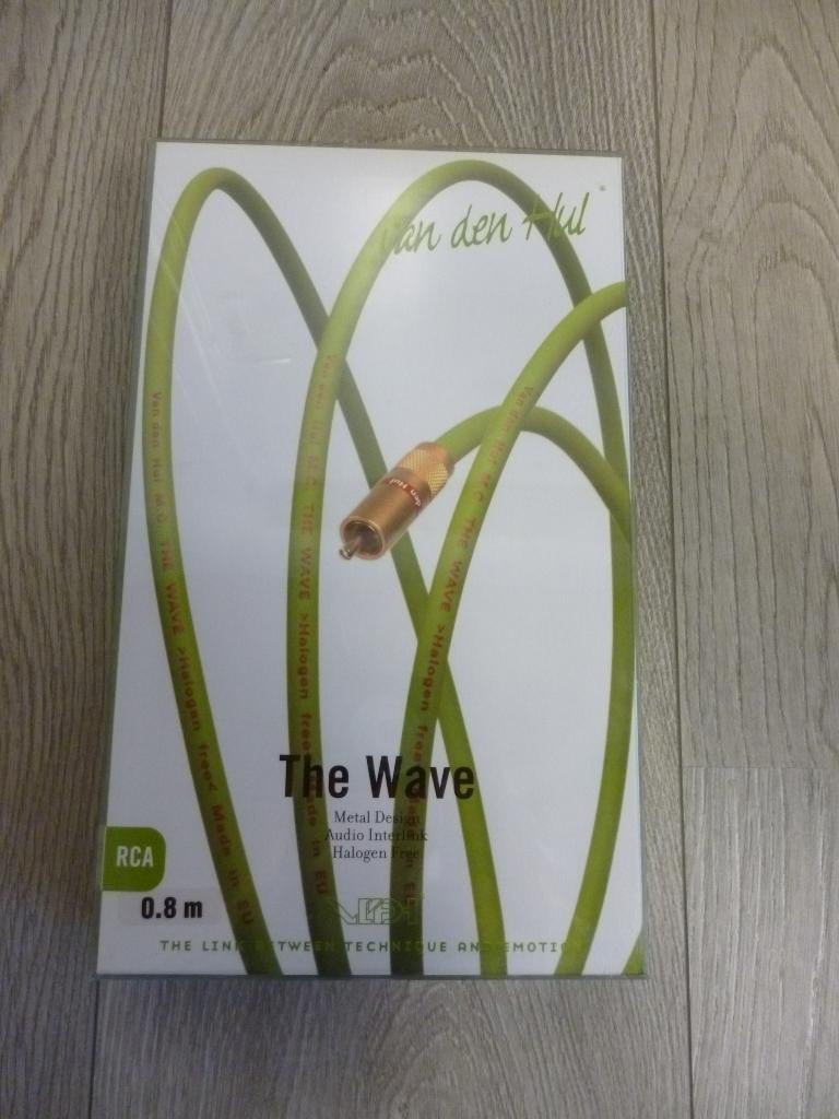 interlinkkabel wave vdhul 0.8m NIEUW van den hul tulpkabel, Ophalen of Verzenden, Nieuw, Minder dan 2 meter, Interlink-kabel