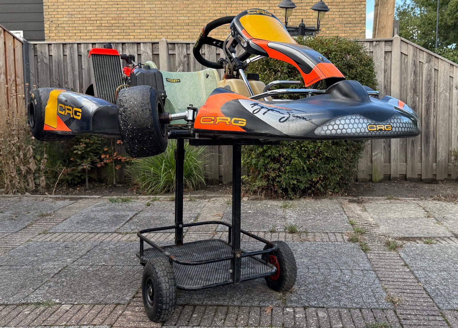 CRG kart Rotax non EVO voor beginner/hobbyrijder, Ophalen, Gebruikt, Kart