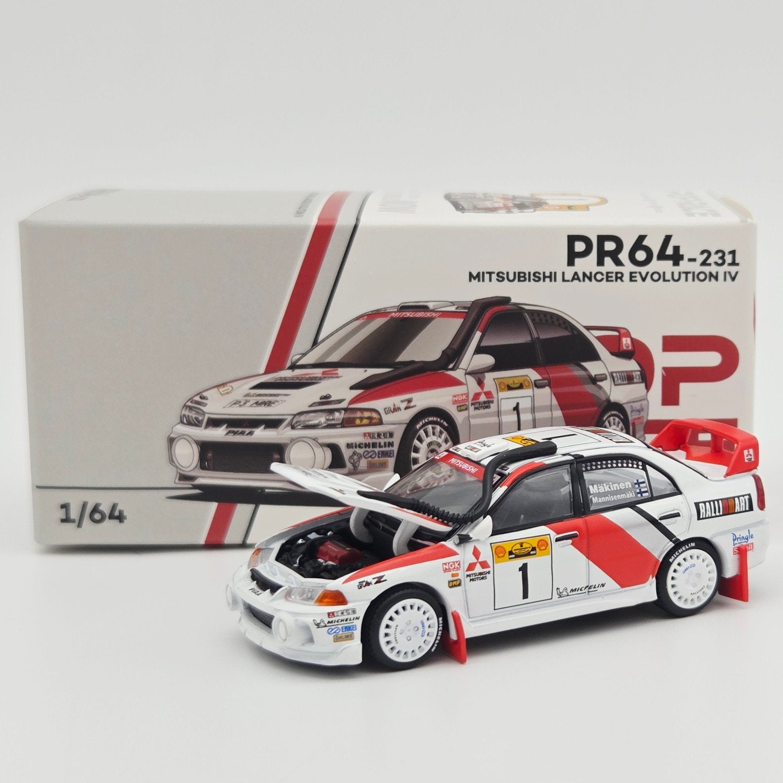 Pop Race – Mitsubishi Lancer Evolution IV, #1 Safari Rally K