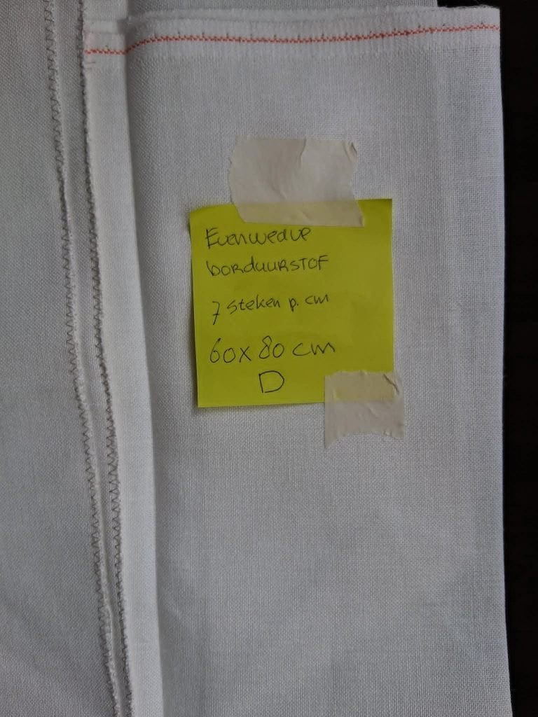 borduurstof Zweigart Evenweave D, Overige kleuren, Nieuw, Ophalen of Verzenden, 30 tot 120 cm