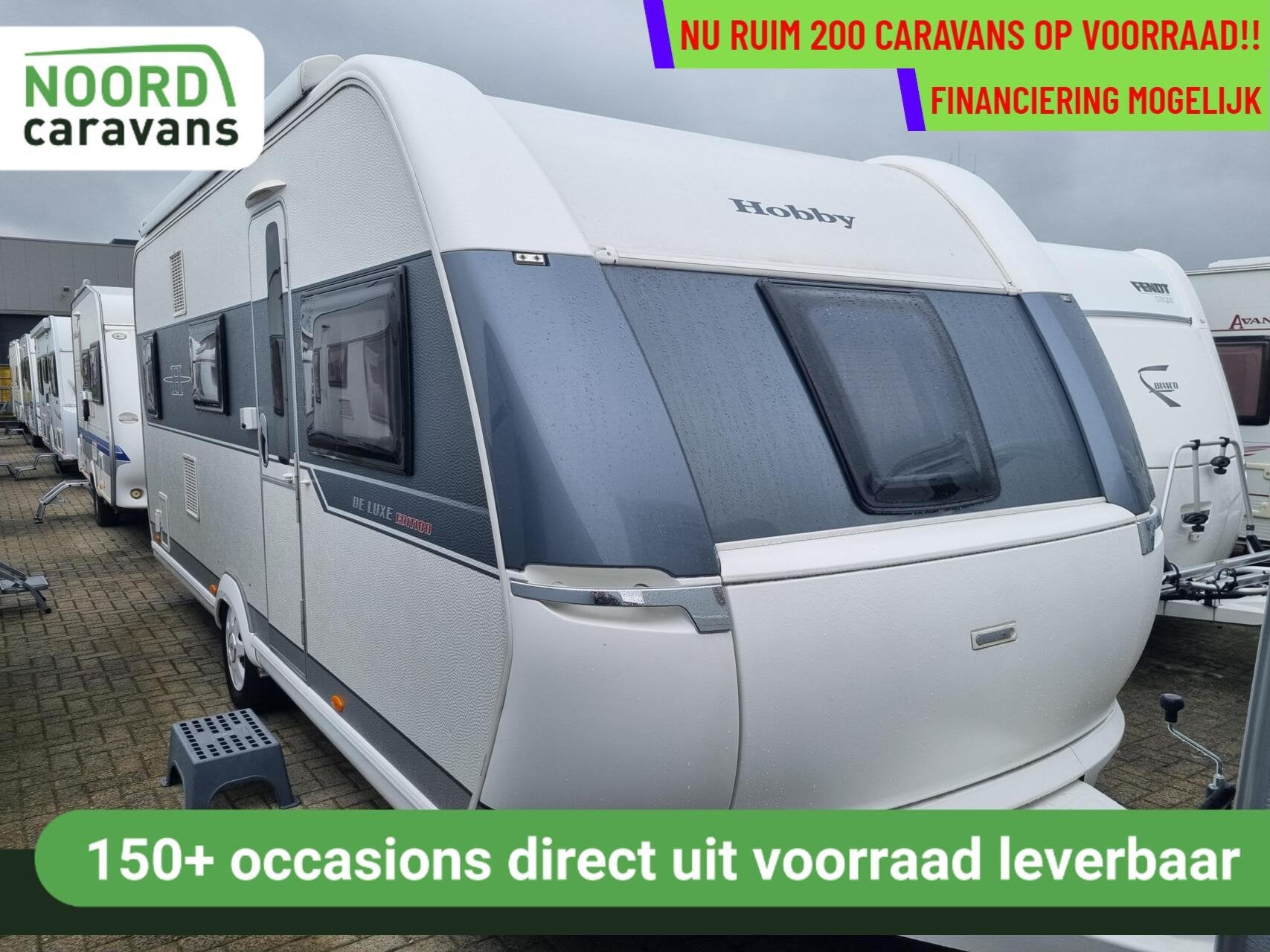 Hobby 545 KMF de luxe edition STAPELBED + MOVER + AUTARK, Rondzit, Hobby, 7 tot 8 meter, Bedrijf