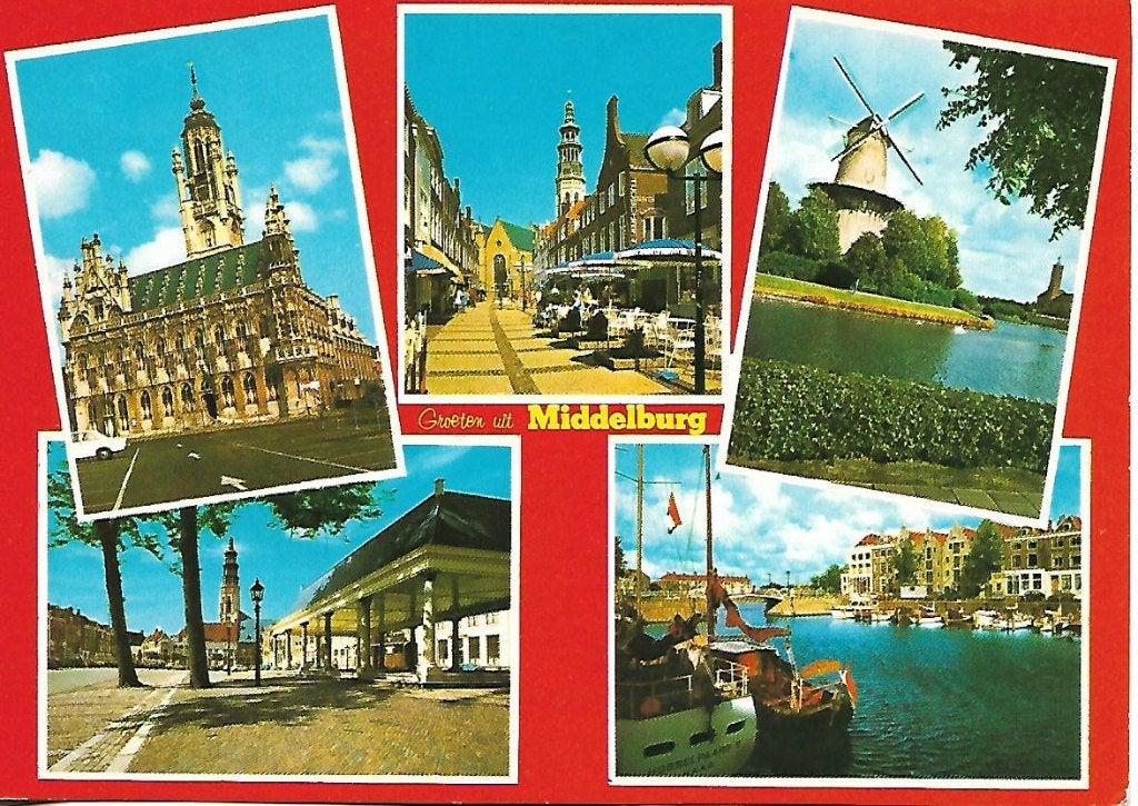 Middelburg- -5-luik., Verzenden, 1980 tot heden, Gelopen, Zeeland