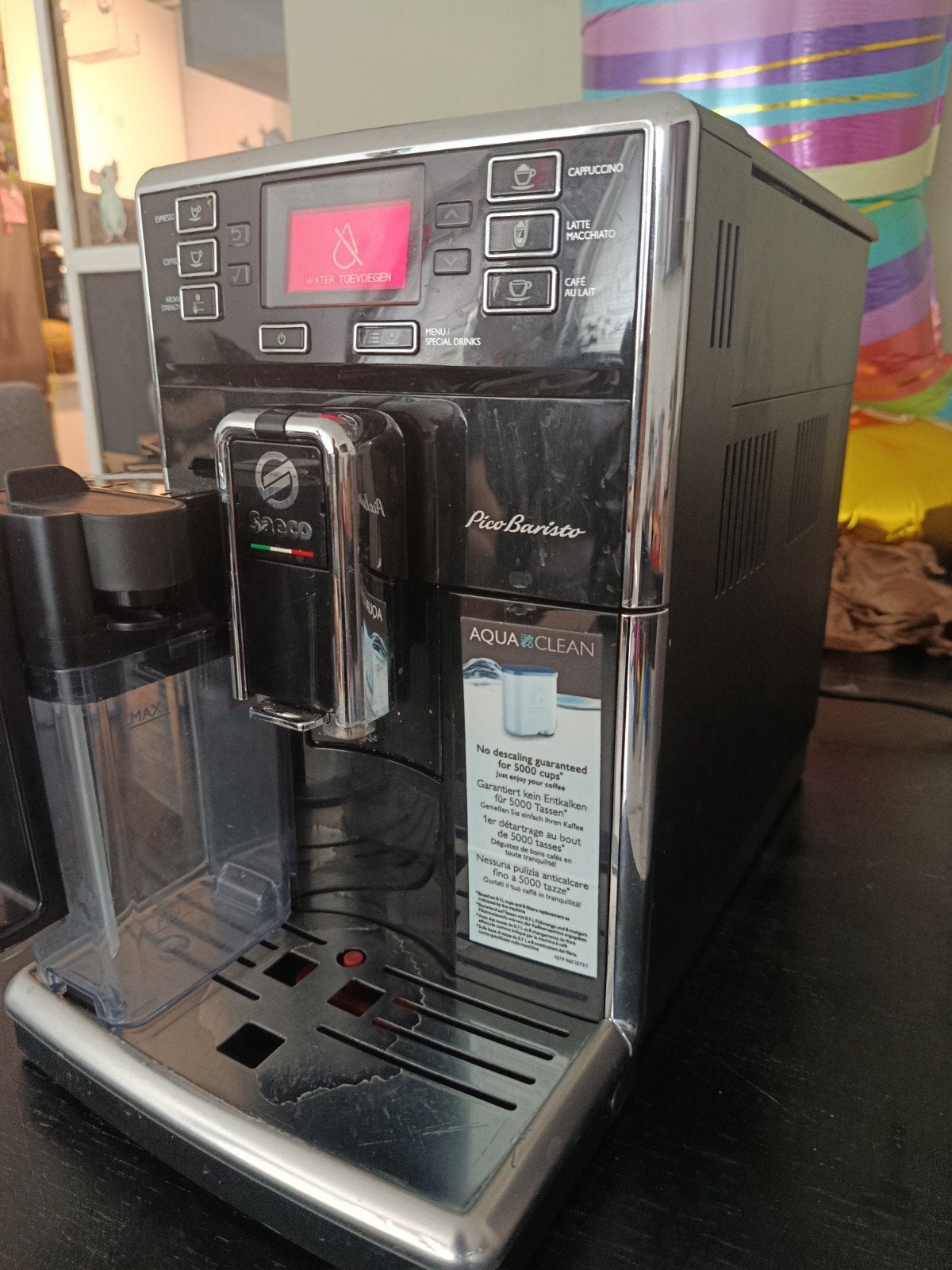 Saeco PicoBaristo Espresso- & Cappuccinomachine, Witgoed en Apparatuur, Ophalen, Gebruikt