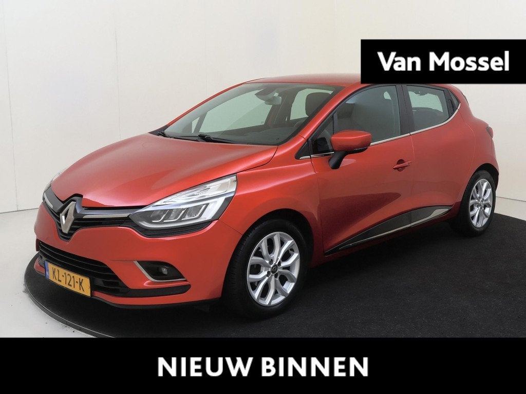 Renault Clio 1.2 TCe Intens | airco automatisch | audio-navi, Auto's, Renault, Bedrijf, Te koop, Clio, ABS, Airbags, Airconditioning
