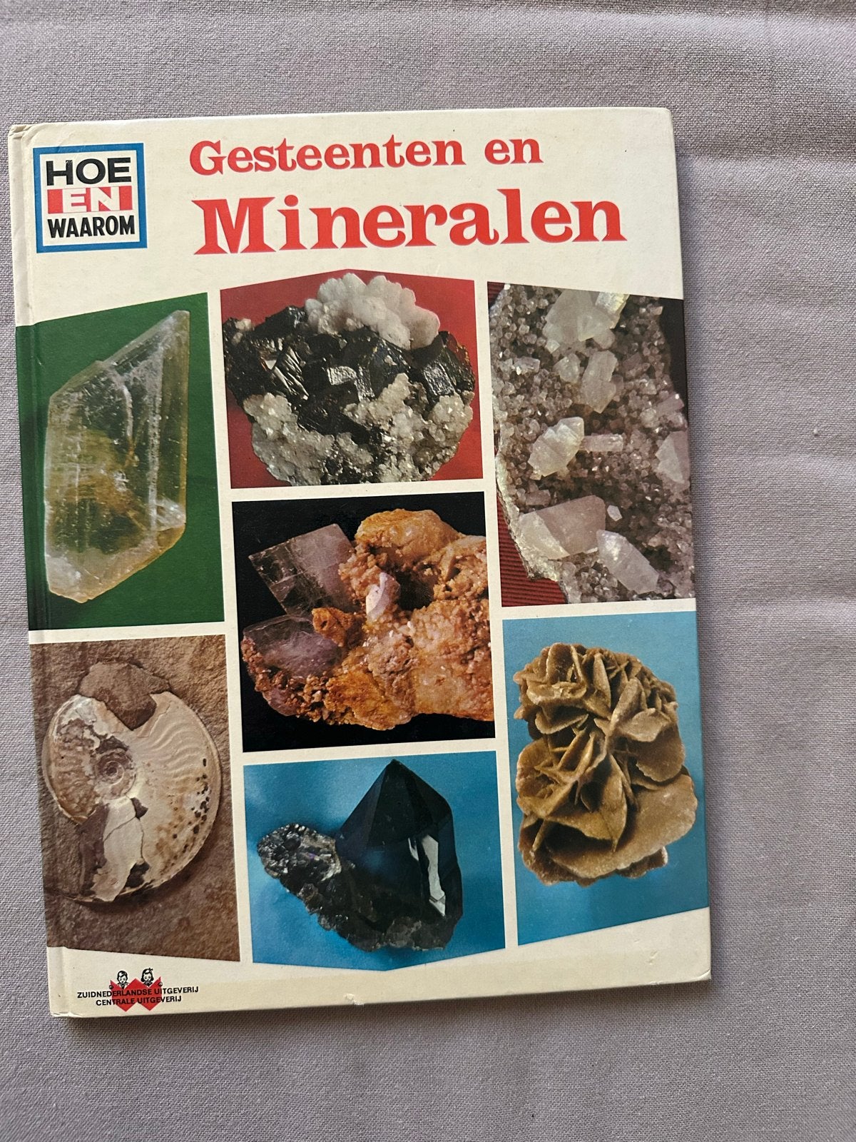 Hoe en Waarom: Gesteenten en Mineralen (Vintage Boek), Verzamelen, Ophalen of Verzenden, Mineraal