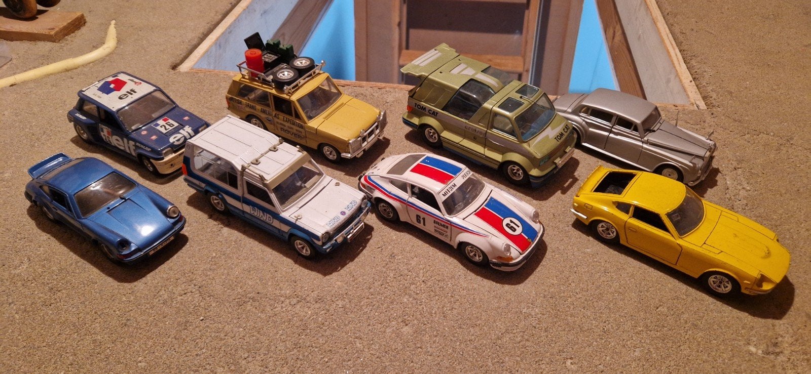 Bburago 8x vintage, Ophalen of Verzenden, Zo goed als nieuw, Bburago