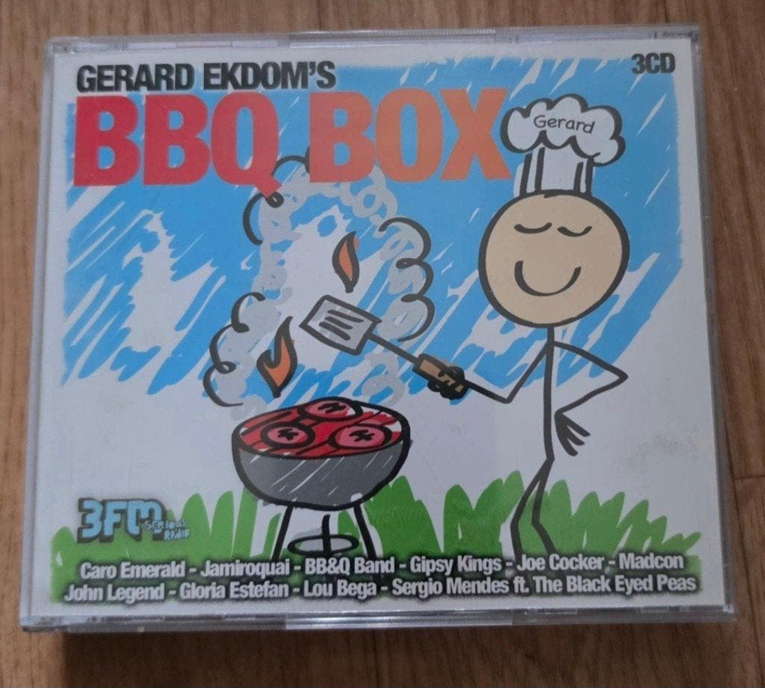 Gerard Ekdom's BBQ Box (3 Cdbox), Ophalen of Verzenden, Zo goed als nieuw, Pop