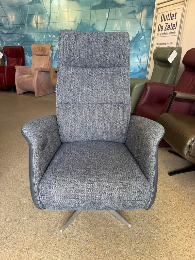 Twice De Toekomst sta op relax stoel relaxfauteuil, Ophalen of Verzenden, Nieuw, Leer, Gratis bezorging regio Utrecht