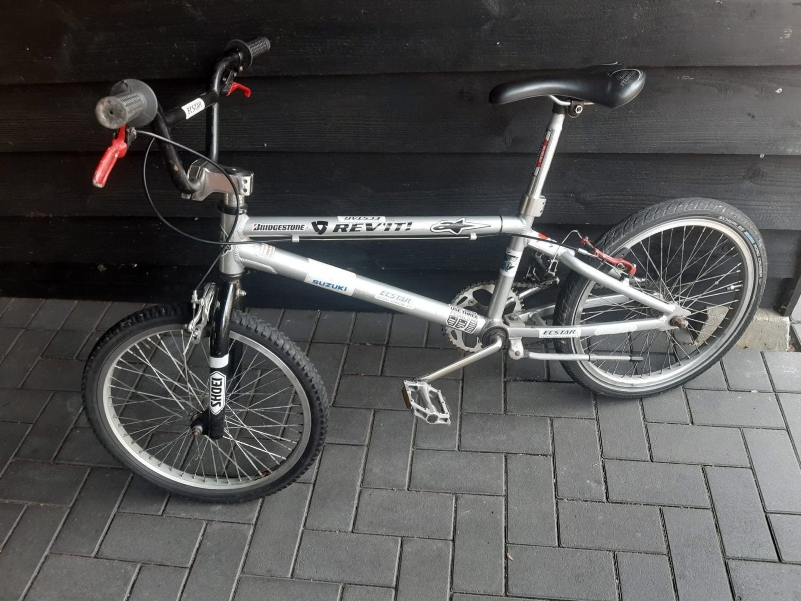 BMX Fiets 20 inch, Fietsen en Brommers, Fietsen | Crossfietsen en BMX, Ophalen, Staal, Velgrem, Stuur 360° draaibaar
