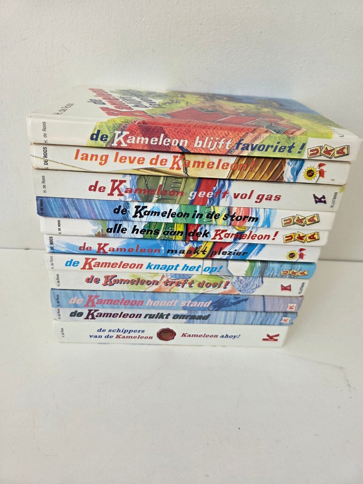 Kameleon 11 boeken voor € 7.50, Boeken, Ophalen of Verzenden, Gelezen