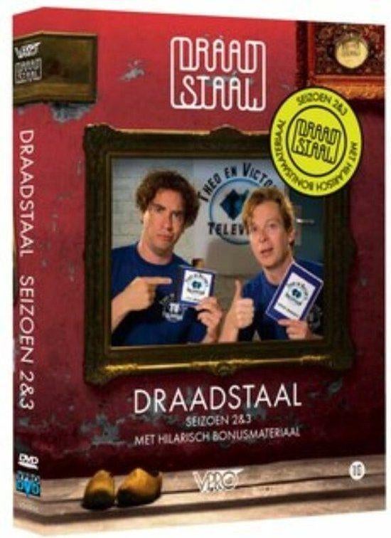 2-DVD Draadstaal Seizoen 2 & 3 / 9789067271844 (ZGAN), Ophalen of Verzenden, Zo goed als nieuw, Tv-programma of Sketches