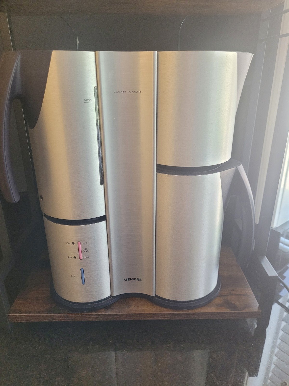 Siemens Porsche Design Koffiezetapparaat, Ophalen, Gebruikt, Koffiemachine, Gemalen koffie
