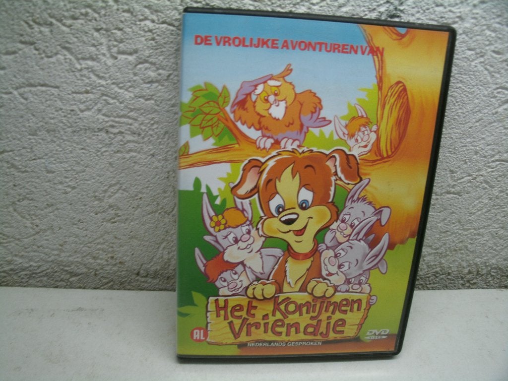 dvd 122k het konijnen vriendje, Alle leeftijden, Ophalen of Verzenden, Zo goed als nieuw