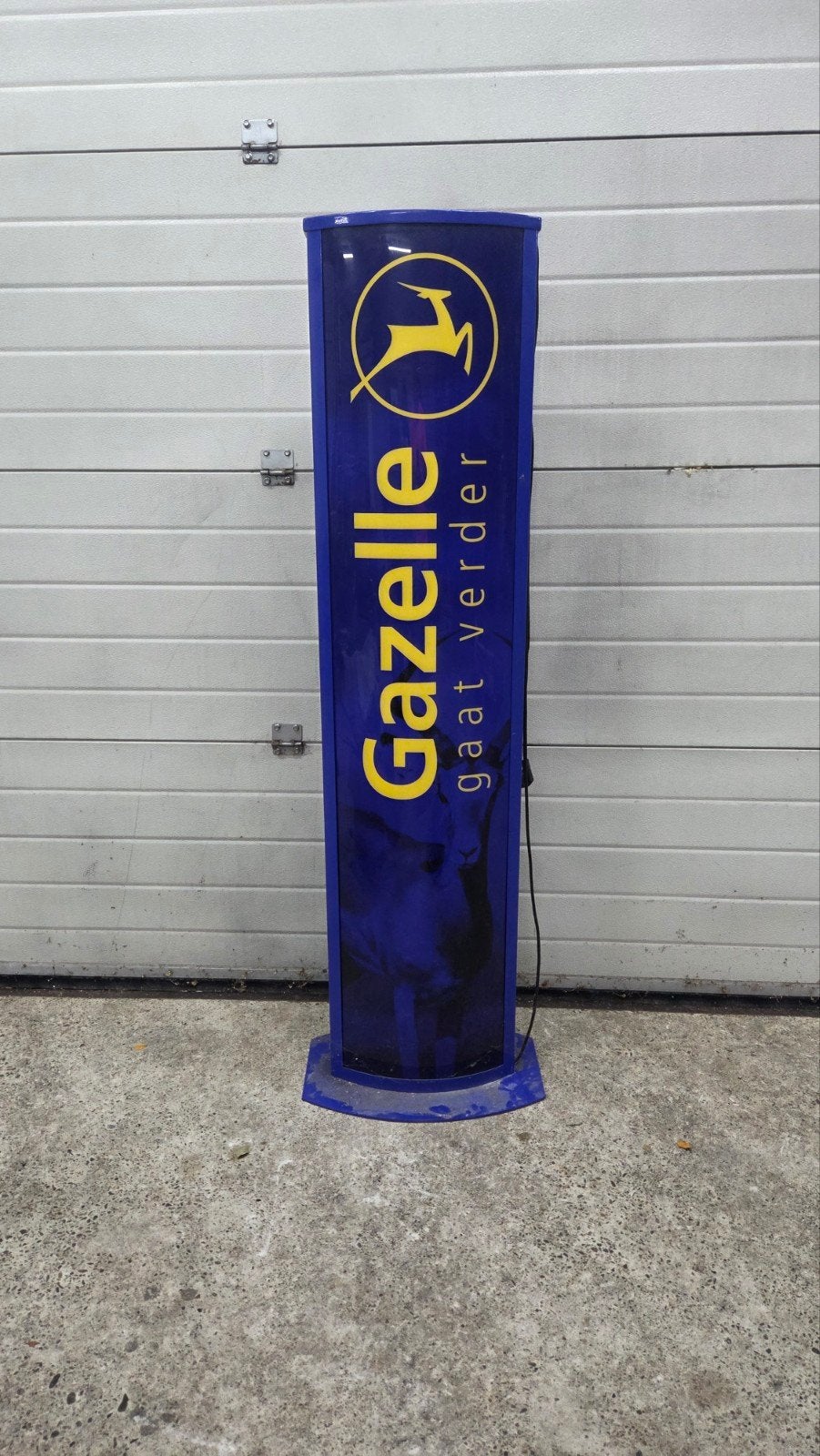 grote Gazelle lichtzuil fiets licht bak, Ophalen, Gebruikt, Lichtbak of (neon) lamp