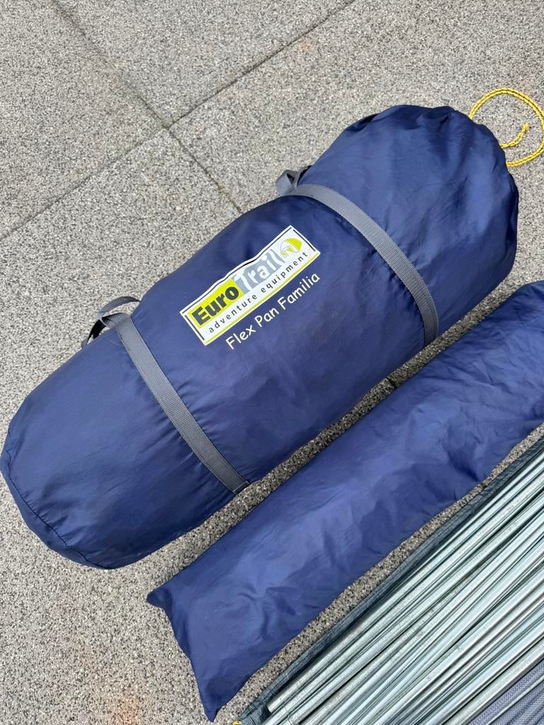 Voortent EuroTrail Flex Pan Familia, Caravans en Kamperen, Ophalen of Verzenden, Gebruikt