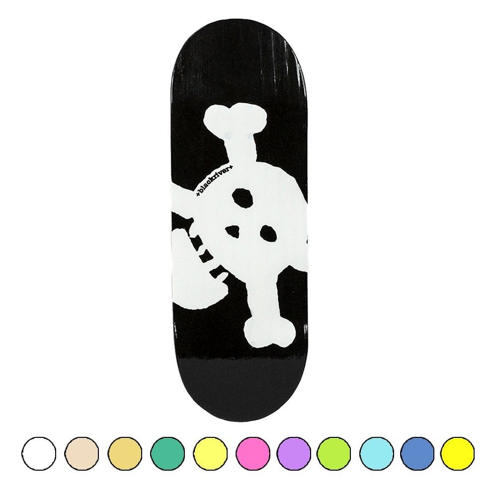 Blackriver Pro Fingerboard - New Skull | Color: Glow | Width, Jubinganga Supply, PO Box 69307, 1060CJ, Amsterdam, Support@jubinganga.com