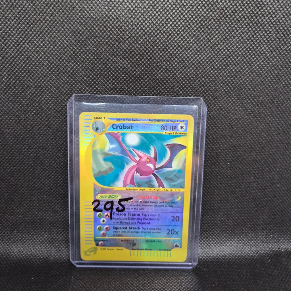 Crobat Rev Holo Skyridge, Ophalen of Verzenden, Zo goed als nieuw
