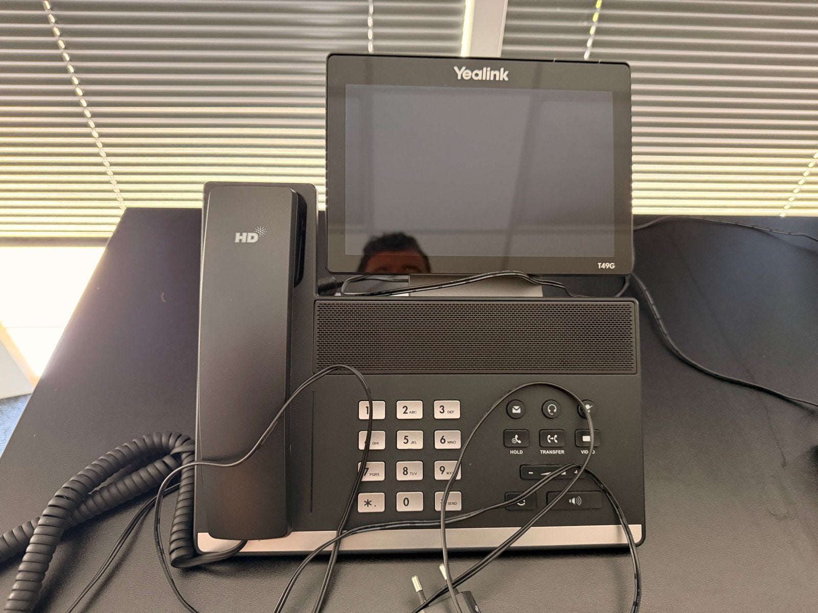 Yealink IP-telefoon met HD-audio en kleurenscherm, Ophalen of Verzenden, Zo goed als nieuw