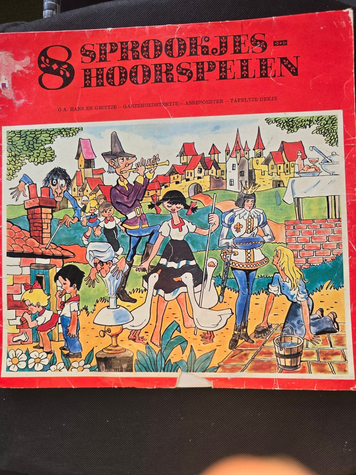 8 Sprookjes Hoorspelen LP Vinyl - Olympic Records, Ophalen of Verzenden