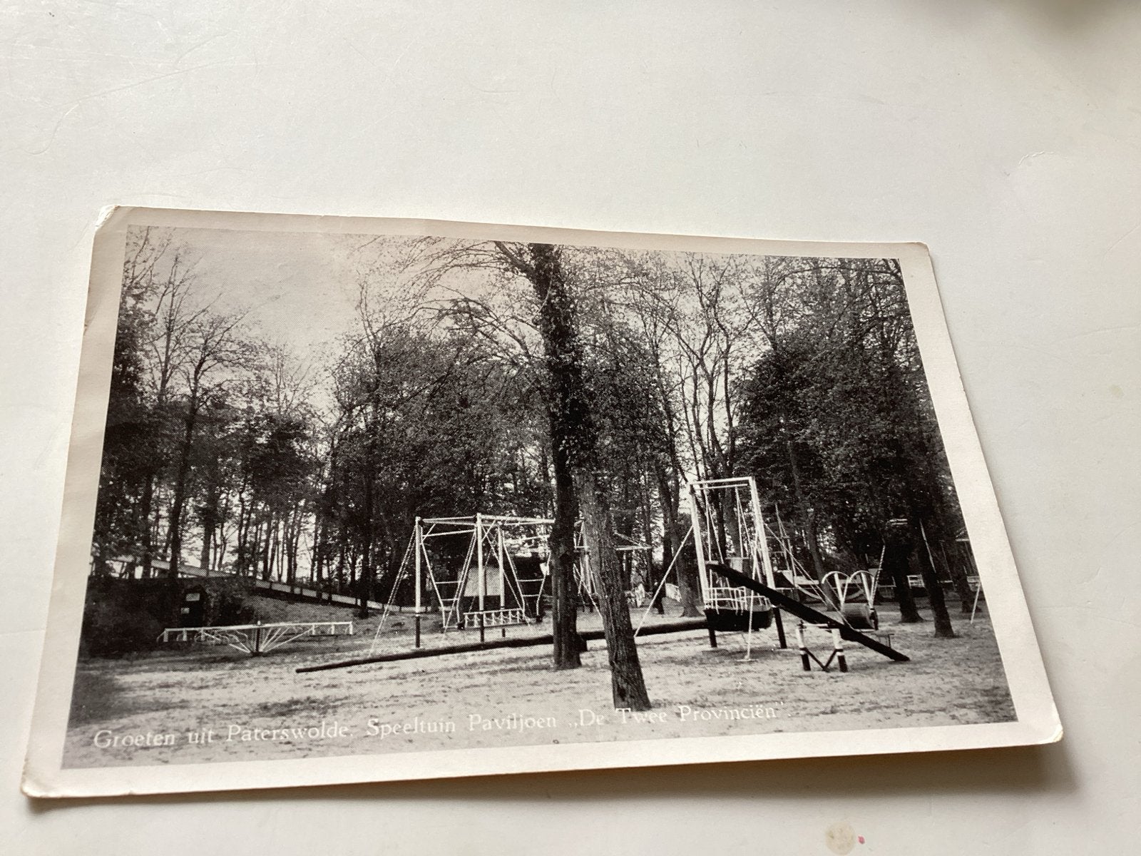 Paterswolde Speeltuin De Twee Provinciën, Ophalen of Verzenden, Voor 1920, Gelopen, Drenthe