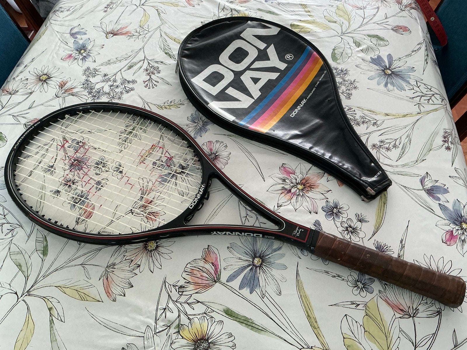 Donnay Powermid 25 Dames Tennisracket - Grip 1, Overige merken, Gebruikt, L1, Ophalen of Verzenden