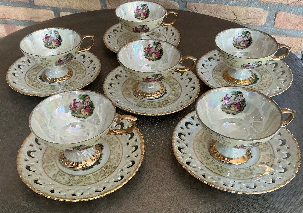 Vintage servies Versailles, Ophalen, Overige merken, Vintage, Zo goed als nieuw