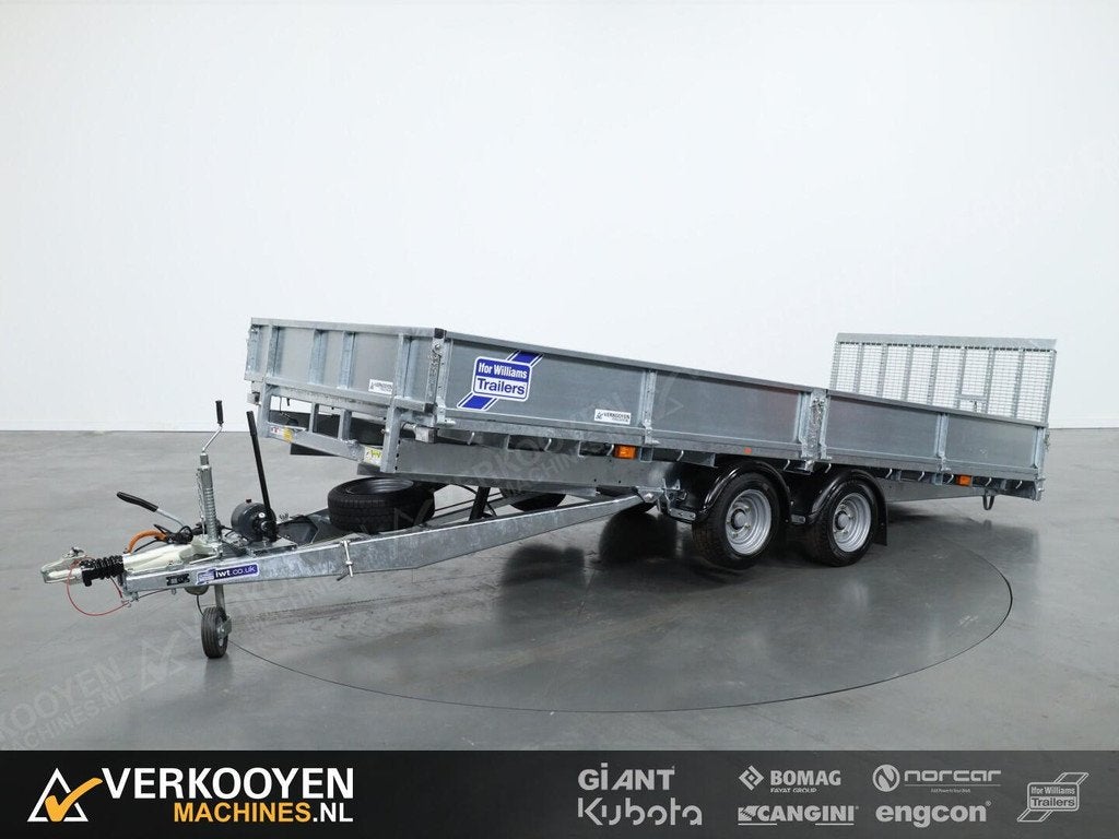 2026 Ifor Williams CT166 Tiltbed 490x204cm ADV1026, Overige kleuren, Overige brandstoffen, Bedrijf, Aanhangers en Opleggers