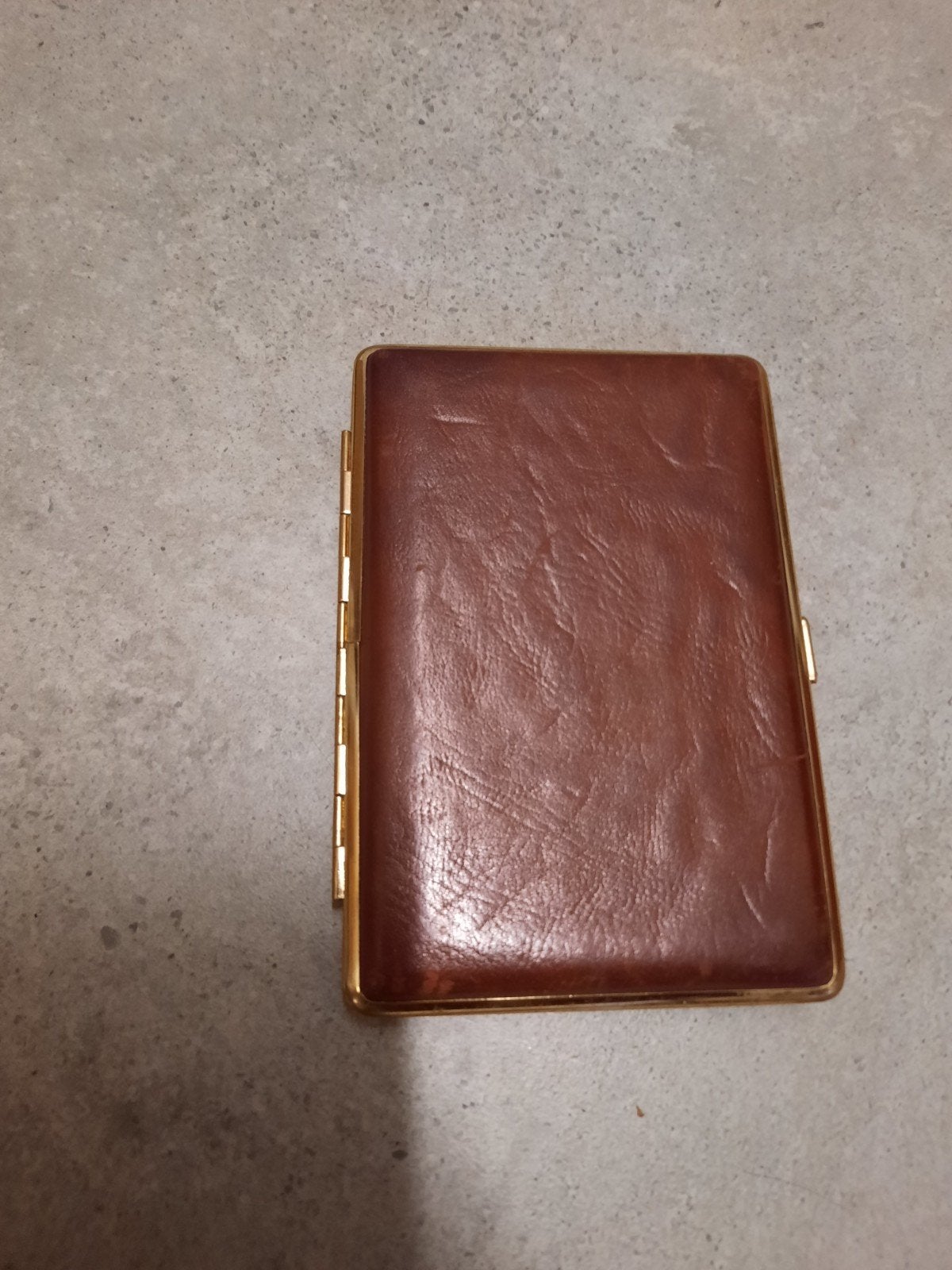 vintage retro sigarenetui sigarenkoker sigarendoosje
voor, Ophalen of Verzenden, Gebruikt