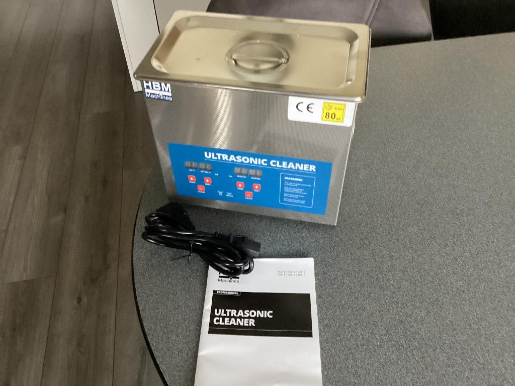 NIEUW 3.2 Ltr. Professionele Ultrasoon Reiniger RVS 100 Watt, Ophalen of Verzenden, Nieuw, Overige typen