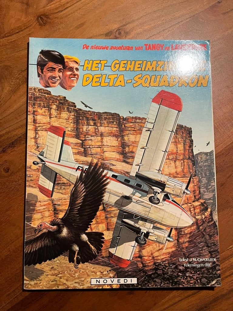 Tangy en Laverdure – Het Geheimzinnige Delta-Squadron, Boeken, Stripboeken, Eén stripboek, Ophalen of Verzenden, Zo goed als nieuw