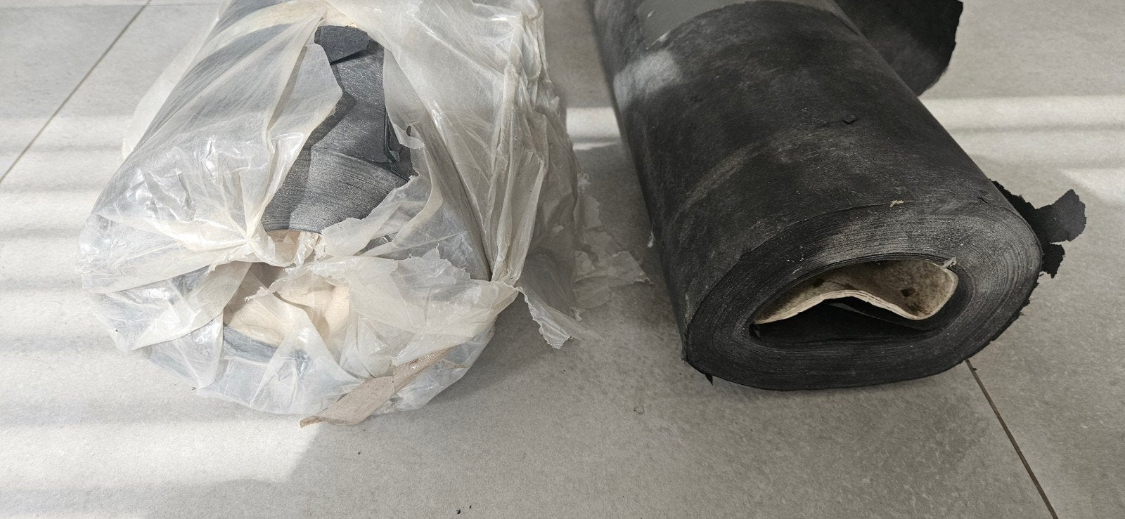 2 rollen bouwfolie. Lengte onbekend, Ophalen of Verzenden
