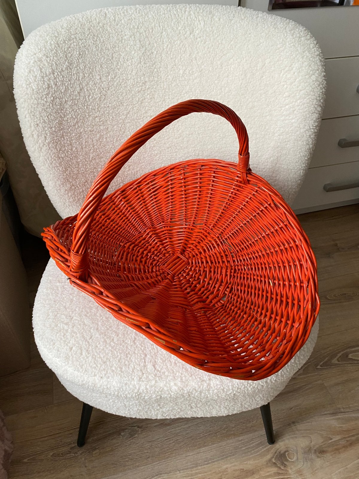 origineel vintage 70 ties lectuurmand, Ophalen of Verzenden, Zo goed als nieuw