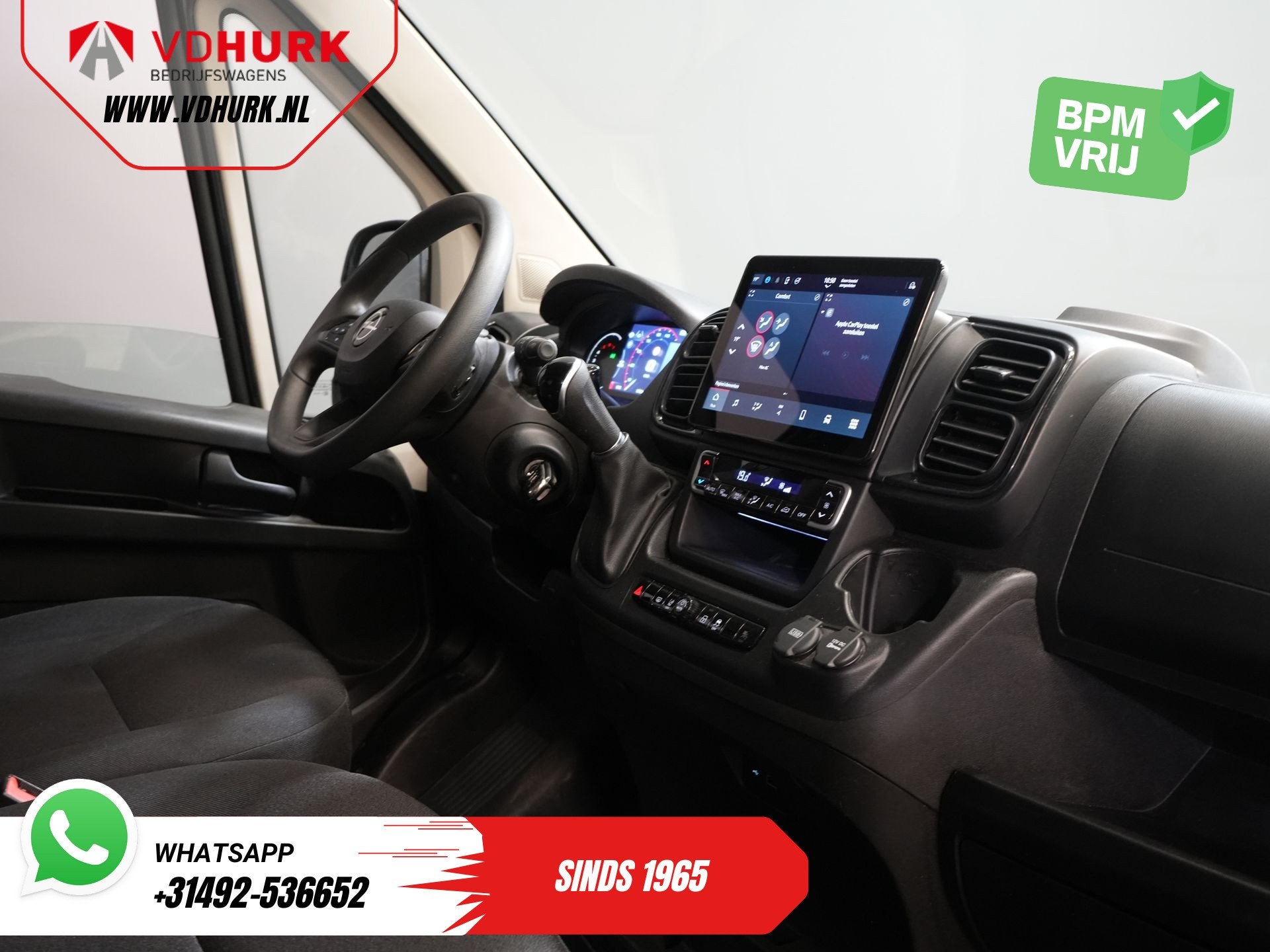 Opel Movano 35 2.2 CDTI 140 pk Aut. L2H2 NL Auto/ LED/ Virtu, Stof, Gebruikt, Euro 6, 4 cilinders