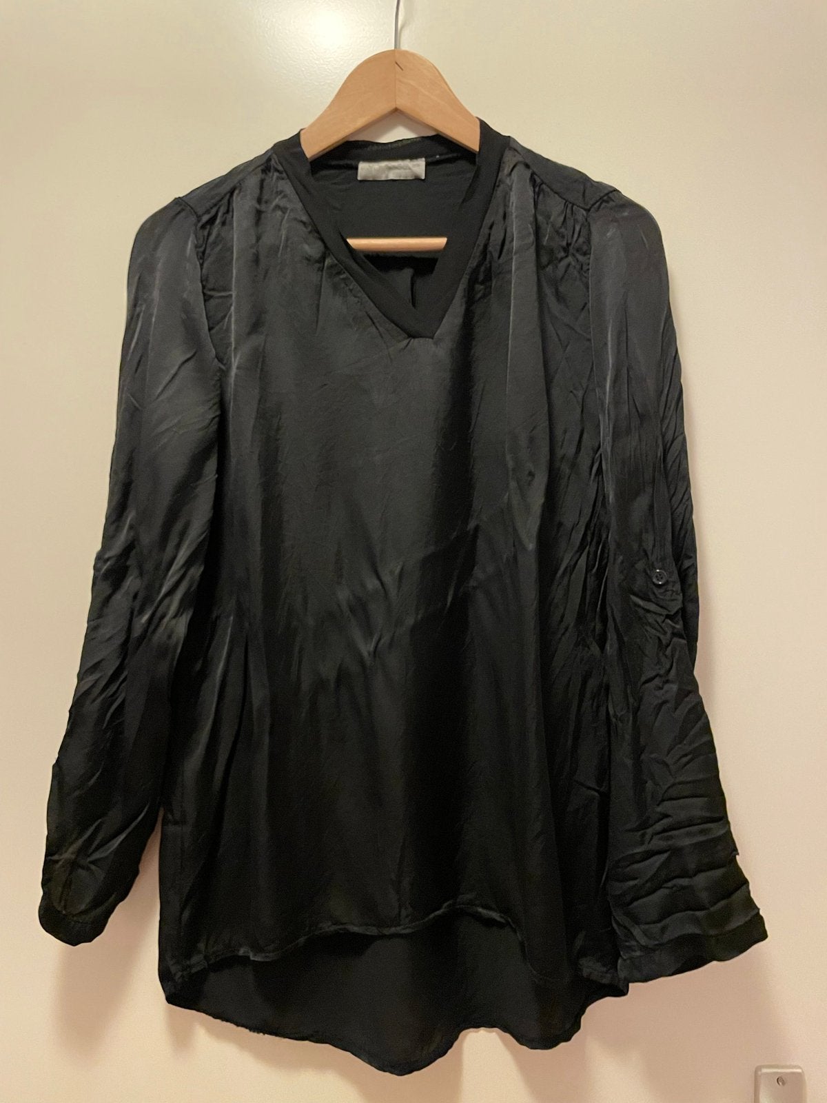 Blouse zwart dames maat L, Kleding | Dames, Ophalen of Verzenden, Zo goed als nieuw, Zwart