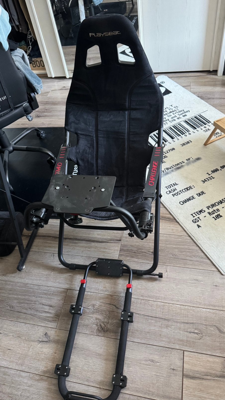 Playseat challenge, Ophalen, Gebruikt