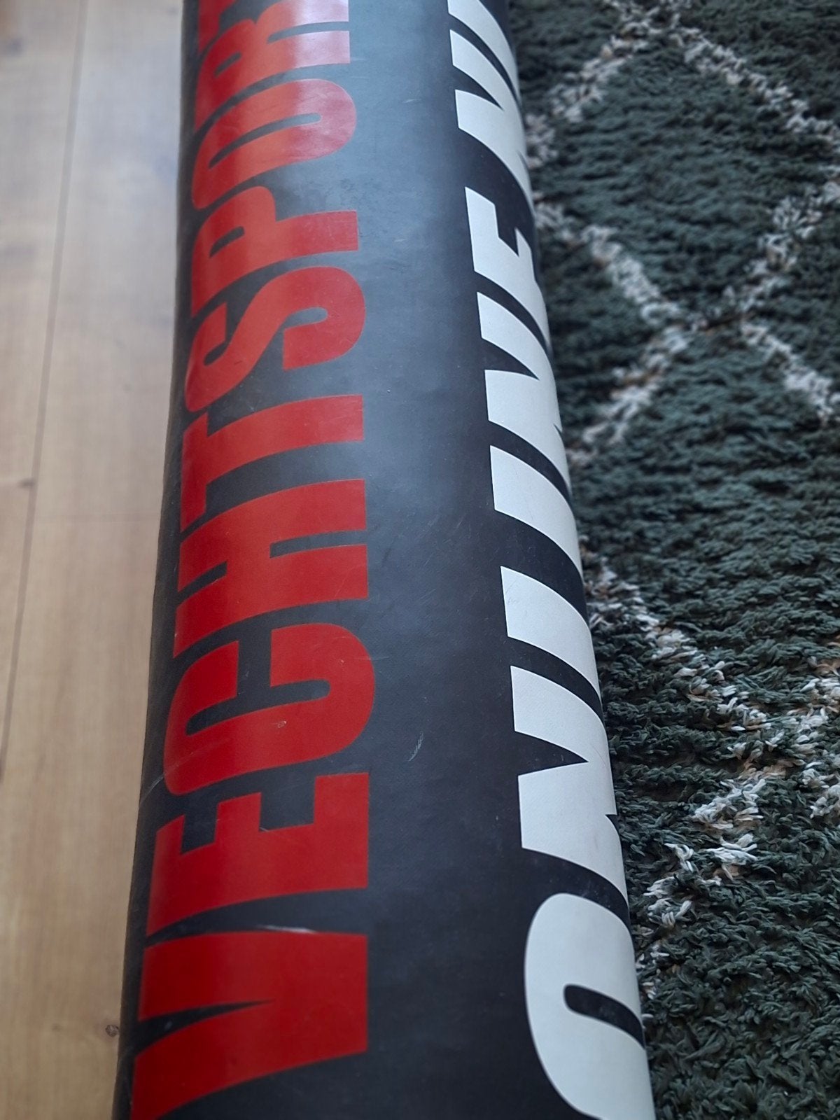 Professionele bokszak 180 cm, 40-50 kg met ophanging, Ophalen, Gebruikt, Vechtsportmateriaal