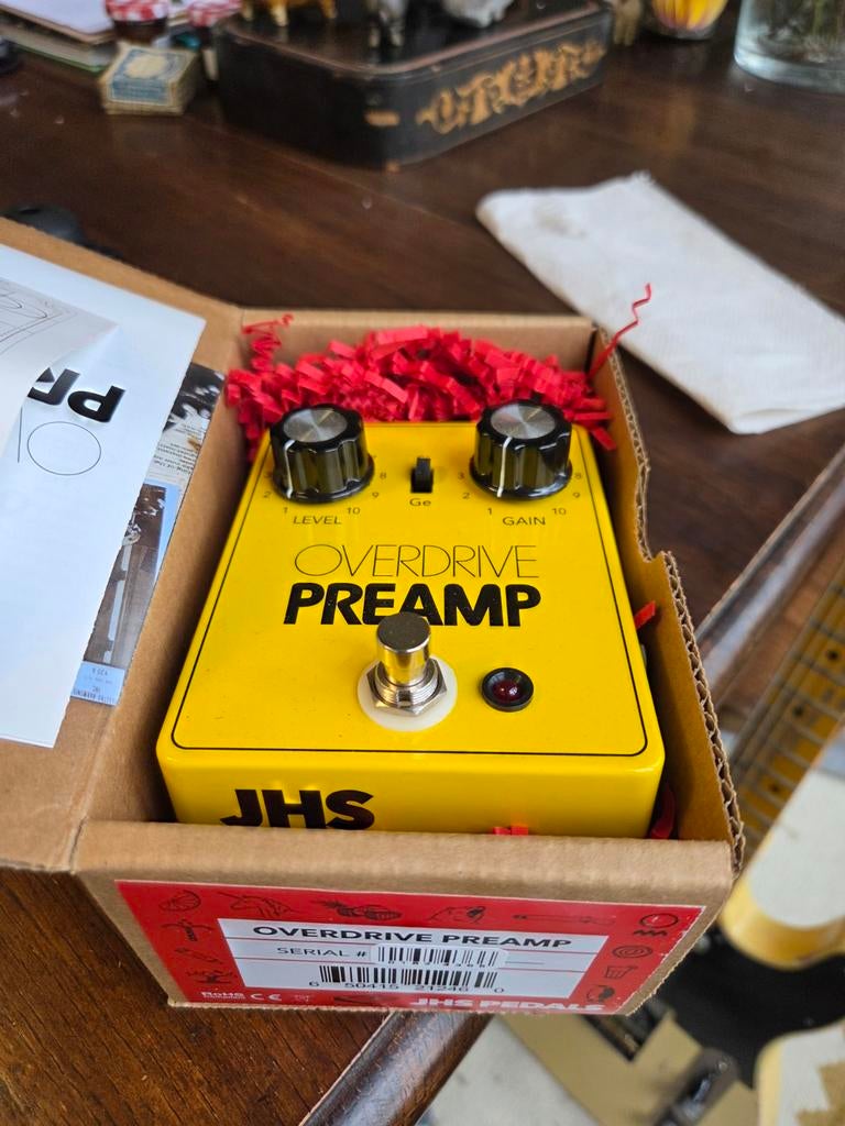 JHS OVERDRIVE PREAMP LIMITED EDITION, Ophalen of Verzenden, Nieuw, Distortion, Overdrive of Fuzz