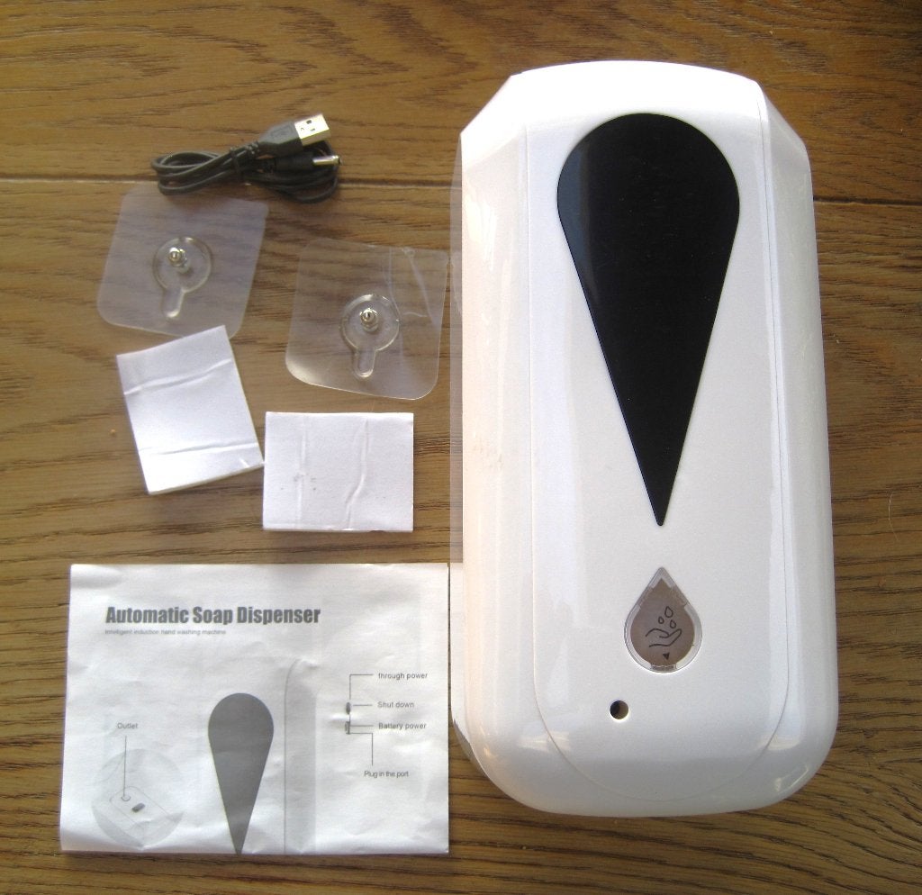 Nieuwe Automatische zeepdispenser navulbaar en oplaadbaar, Ophalen of Verzenden, Overige typen