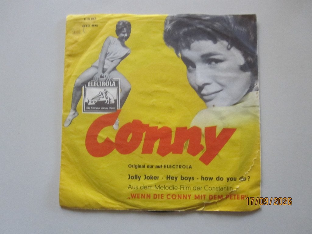 CONNY - jolly joker - vinyl 7", Gebruikt, 7 inch, Overige typen, Schlager