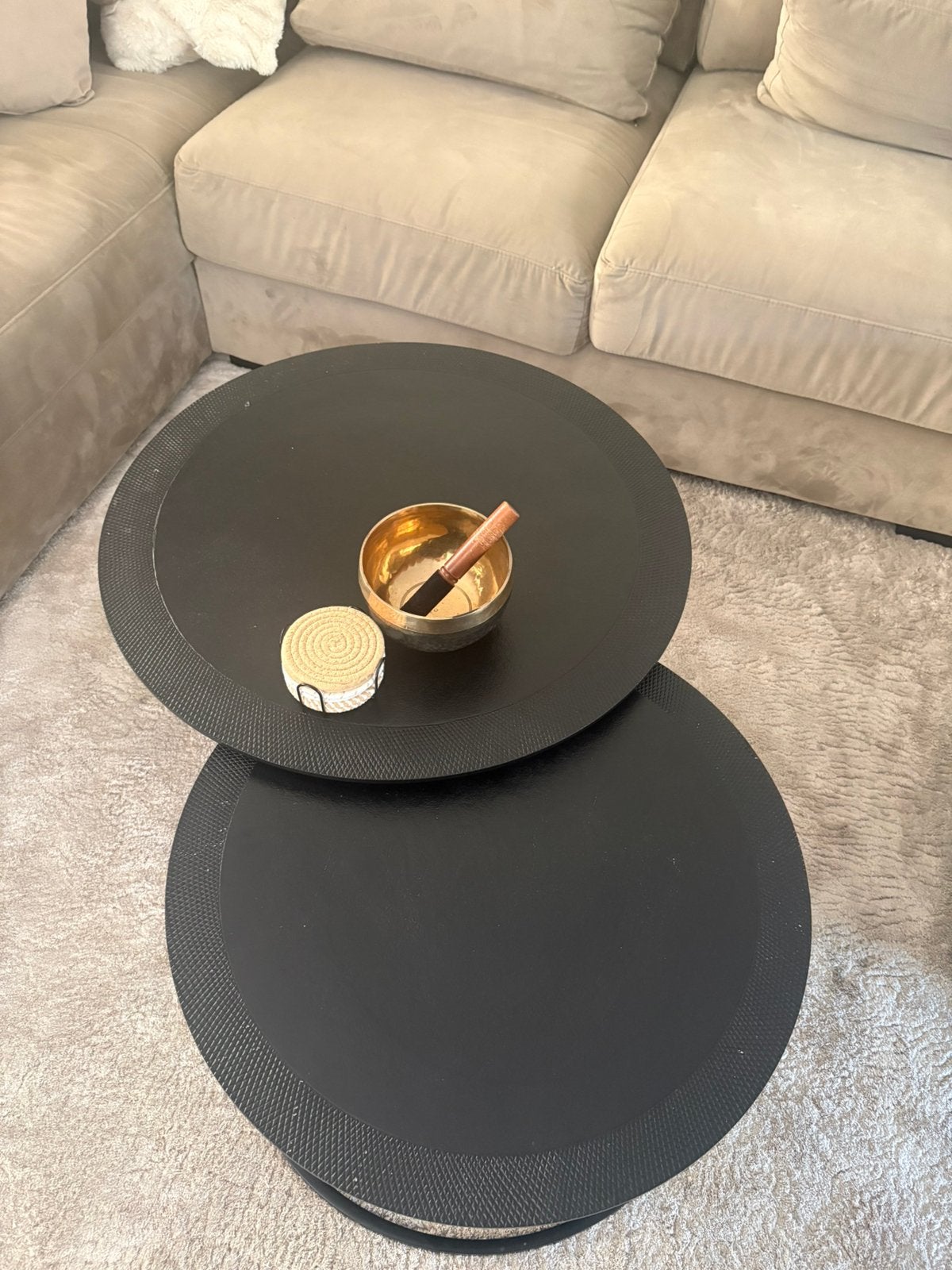 Salontafeltjes, Ophalen, Gebruikt, Rond, 50 tot 100 cm