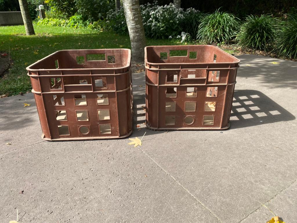 Stapelbare kratten 52x46x35 / Overloon, Doe-het-zelf en Verbouw, Kratten en Dozen, 40 tot 60 cm, 50 tot 75 cm, Minder dan 35 cm