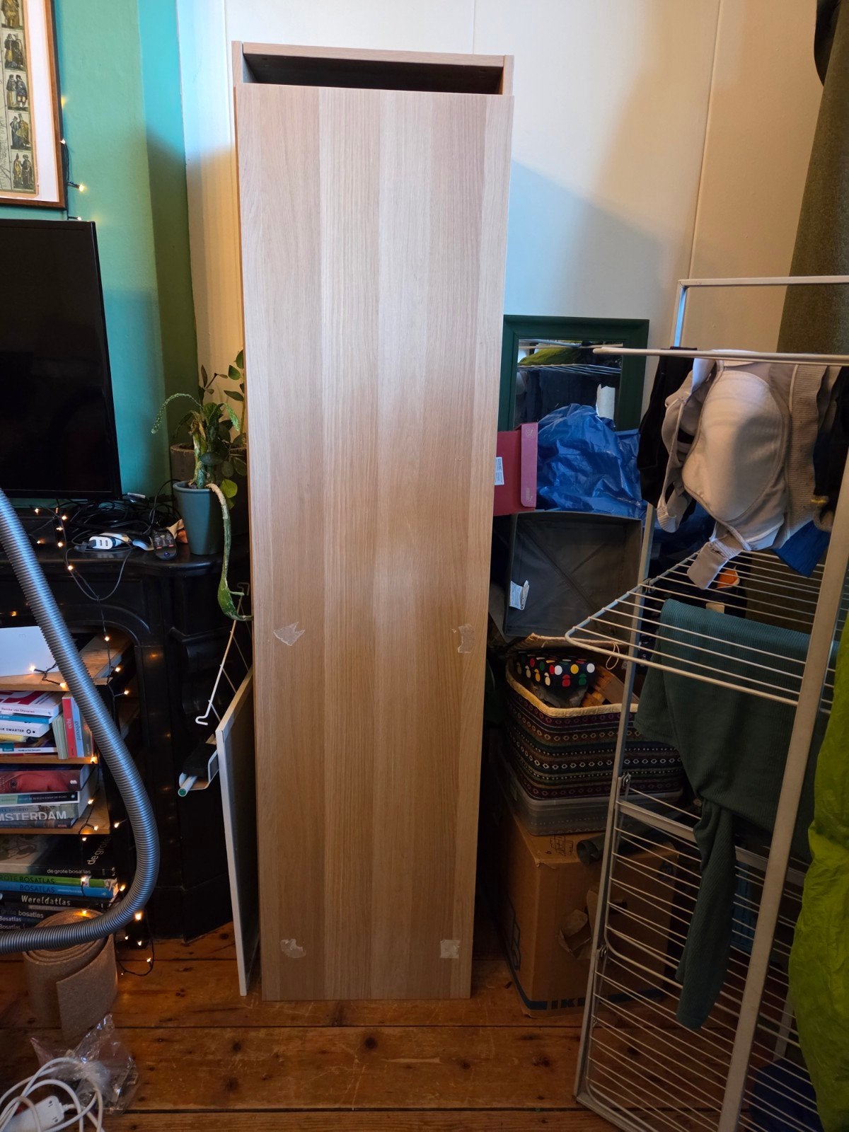 Pax 50cm kastdeel leeg met hangrek 200x50, Ophalen, Gebruikt, 200 cm of meer, 50 tot 100 cm