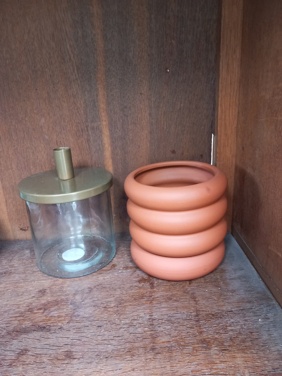partij terra cotta ribbelpot, Huis en Inrichting, Ophalen of Verzenden, Nieuw