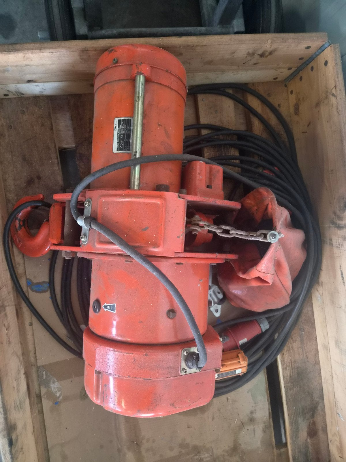 ELEKTRISCHE KETTING TAKEL 3TON, Ophalen of Verzenden, Gebruikt