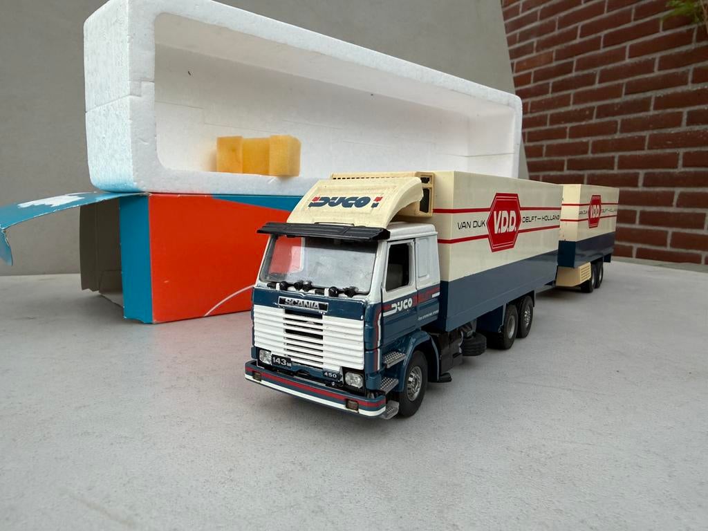 1/50 TEKNO VVD DELFT, Ophalen of Verzenden, Gebruikt, Bus of Vrachtwagen, Tekno