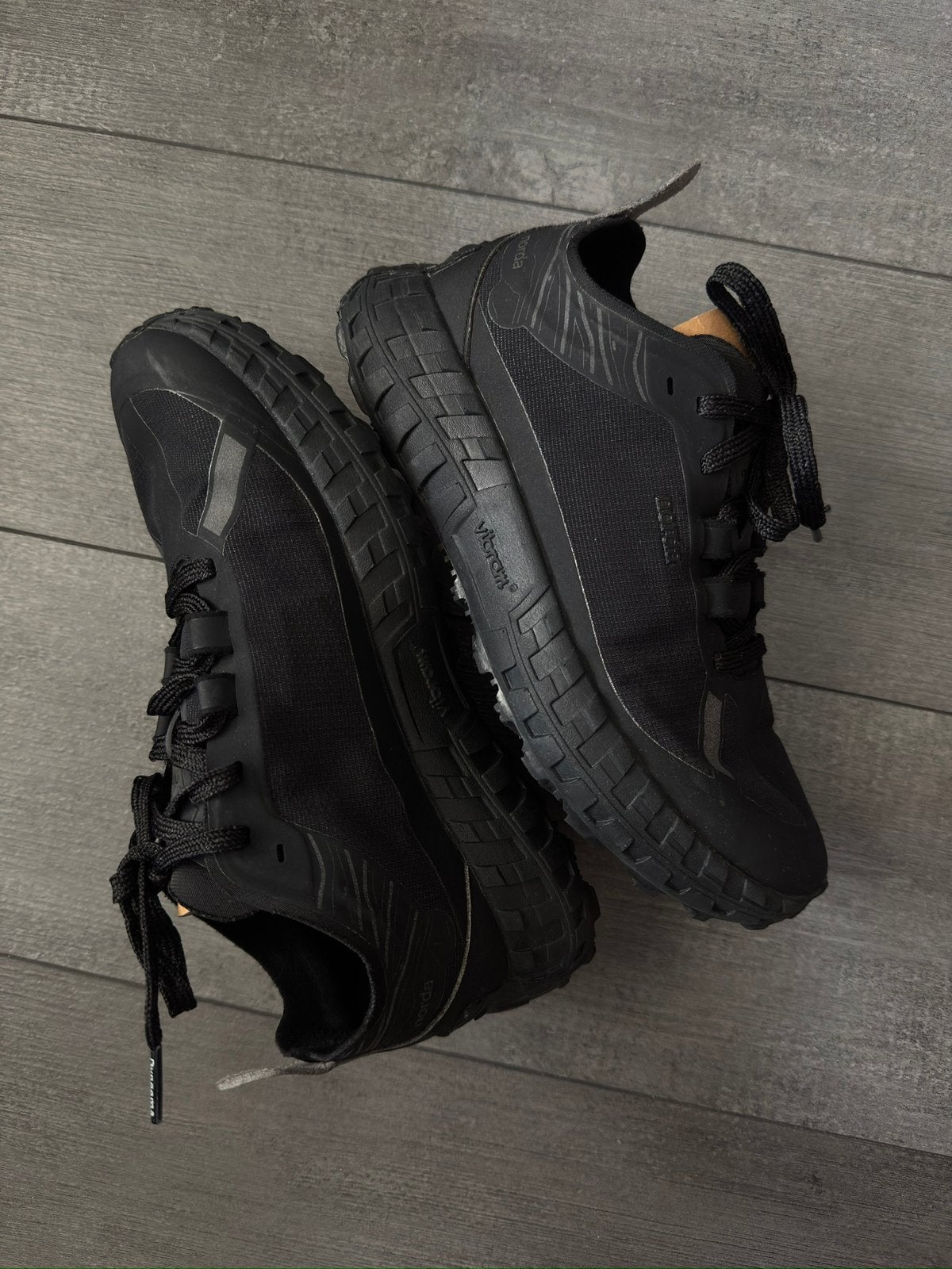 NORDA 001A trailrunningschoenen zwart, maat 38 2/3, Verzenden, Zo goed als nieuw, Schoenen