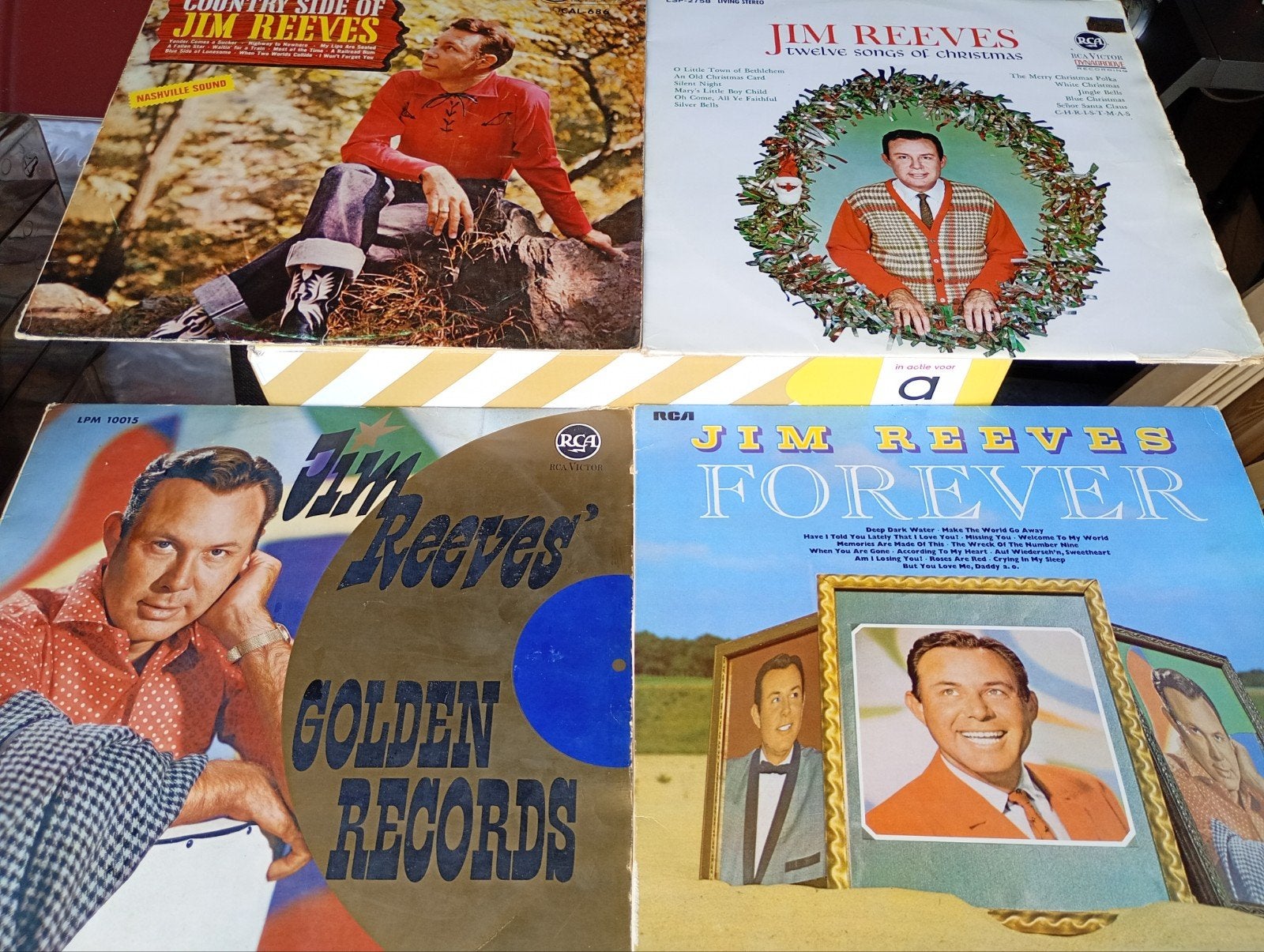 Jim Reeves LP collectie, LP, Gebruikt, Ophalen of Verzenden, Pop
