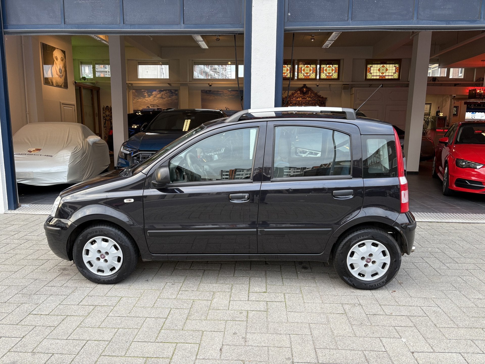 Fiat Panda 1.2 Active AIRCO/DEALER OND/APK 10-2026, Auto's, Fiat, Euro 5, Gebruikt, 1242 cc, Zwart