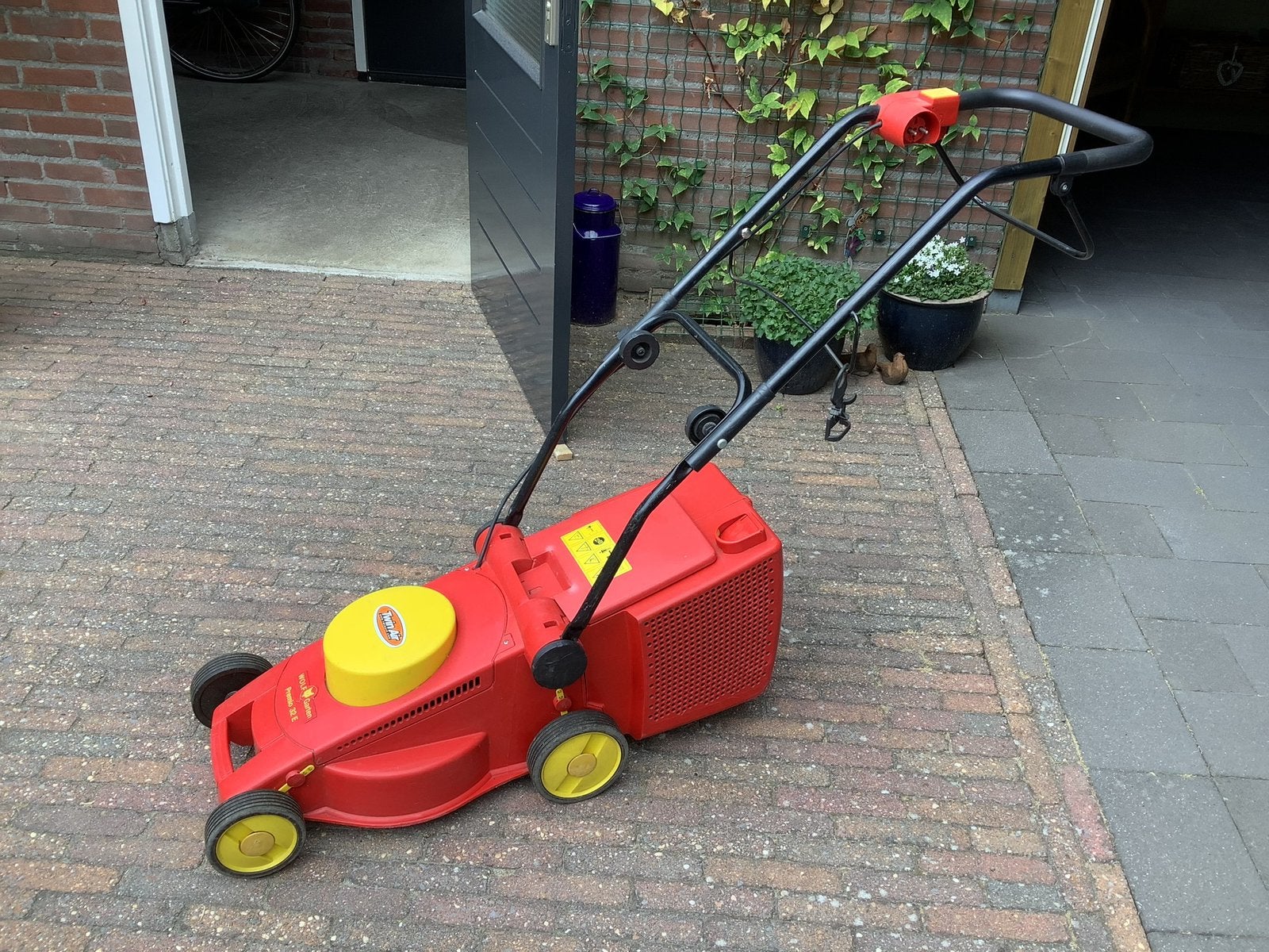Grasmaaier elektrisch Wolf, Tuin en Terras, Ophalen, Zo goed als nieuw